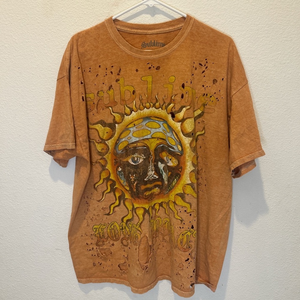 VINTAGE DISTRESSED SUBLIME BAND T-SHIRT